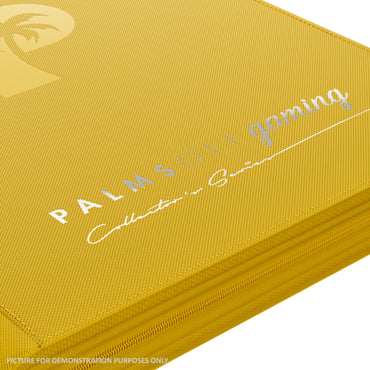 Palms Off Gaming Collector's Series Zip Binder - 4 Pocket - YELLOW
