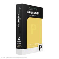 Palms Off Gaming Collector's Series Zip Binder - 4 Pocket - YELLOW