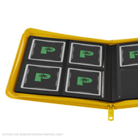 Palms Off Gaming Collector's Series Zip Binder - 4 Pocket - YELLOW