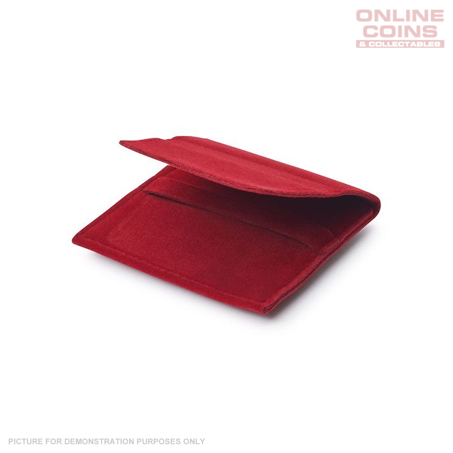 Lighthouse MT Premium Coin Pocket For One Coin - 50 mm - Red