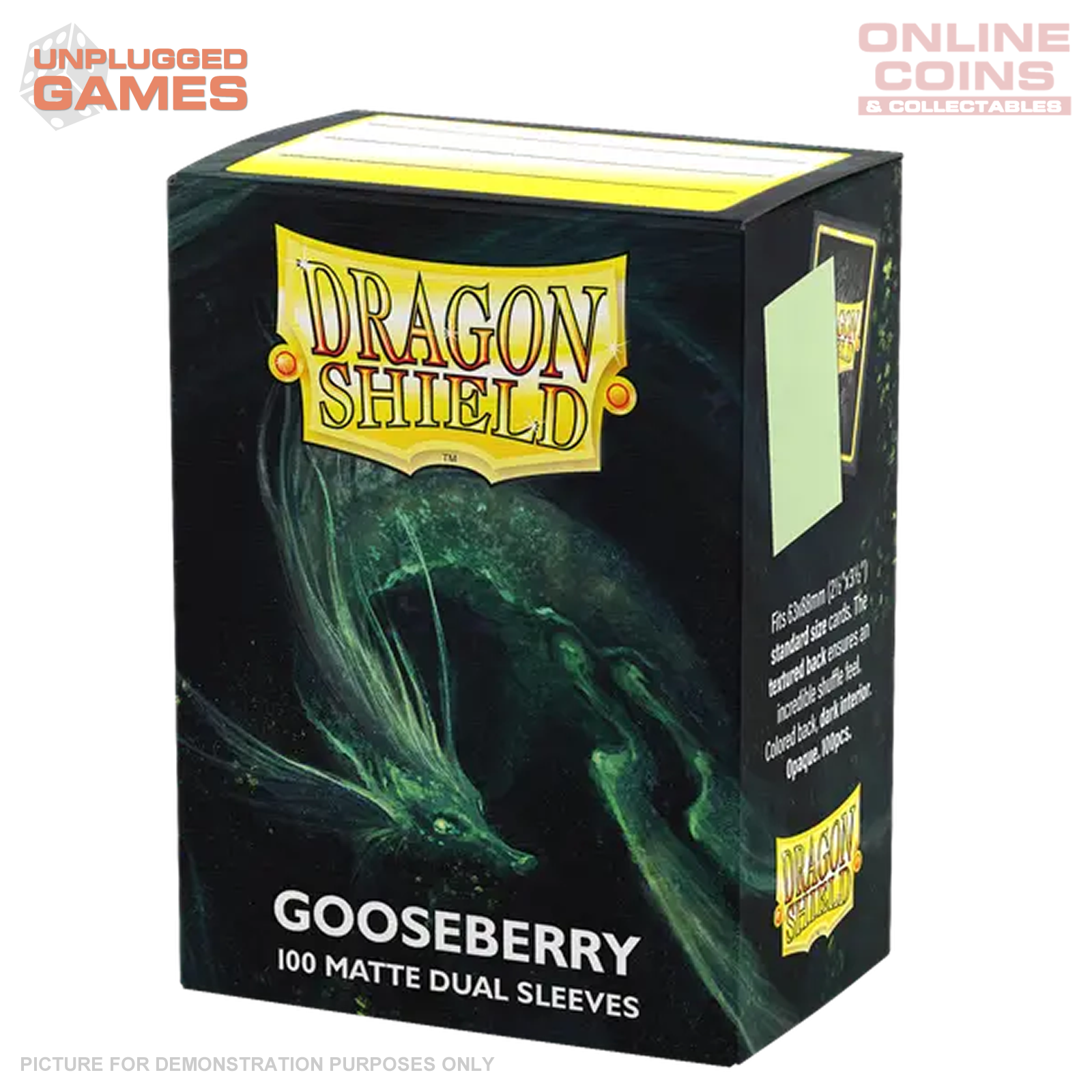 Dragon Shield DUAL MATTE Sleeves Standard - GOOSEBERRY