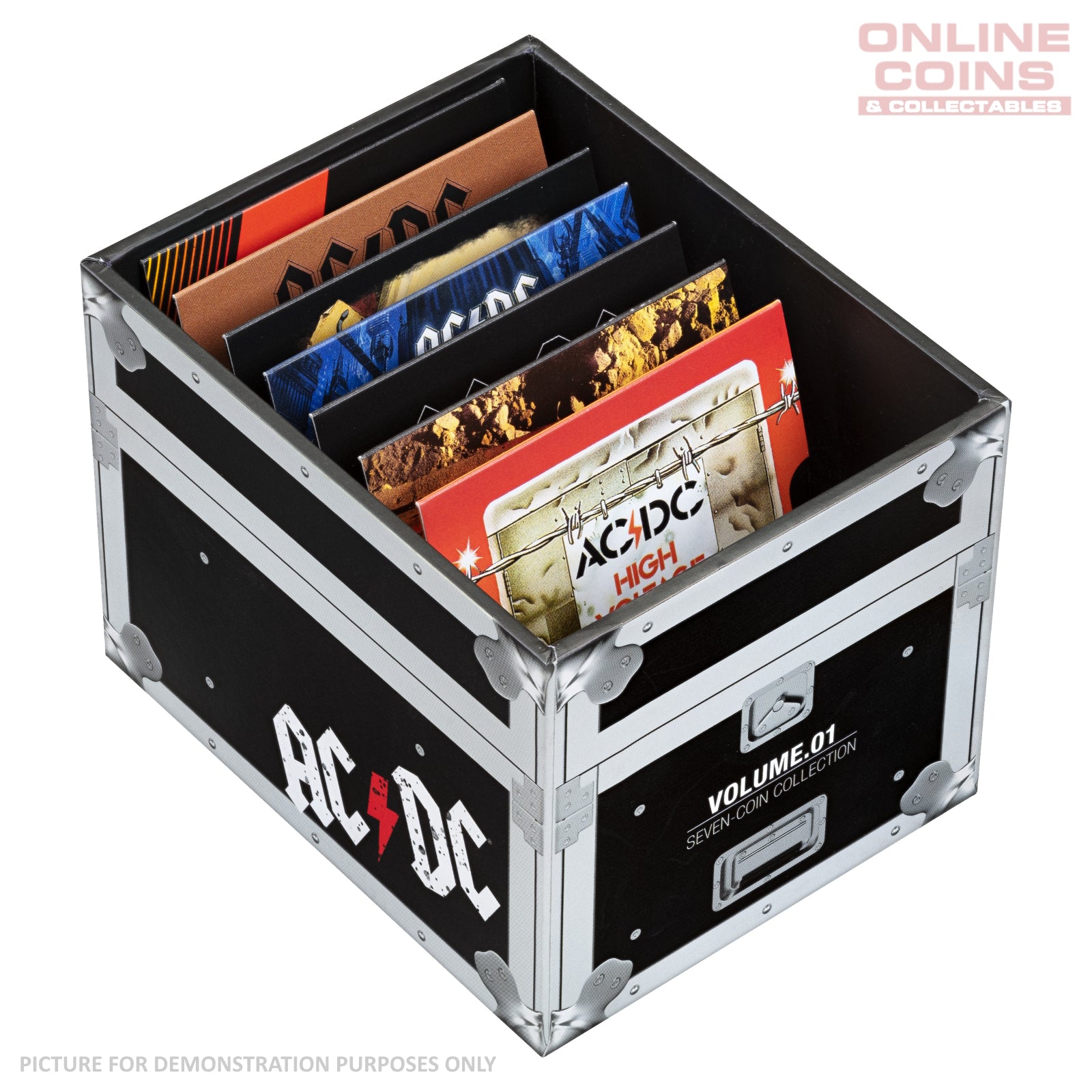 2020/2021 20c CuNi Coloured Uncirculated 7 Coin Collection – AC/DC ...