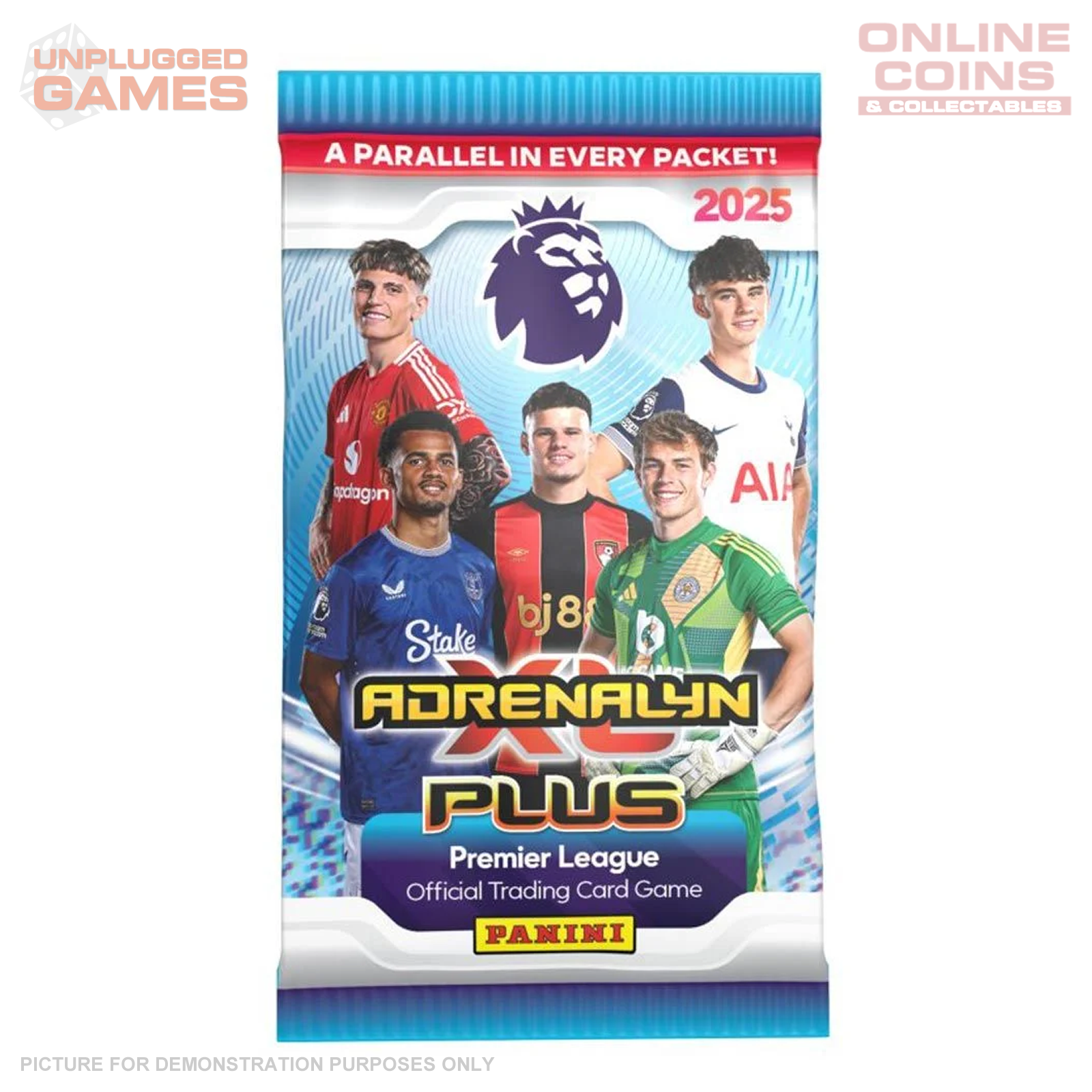 soccer cards booster box Panini Adrenalyn PLUS 2024/2025 EPL Soccer Cards