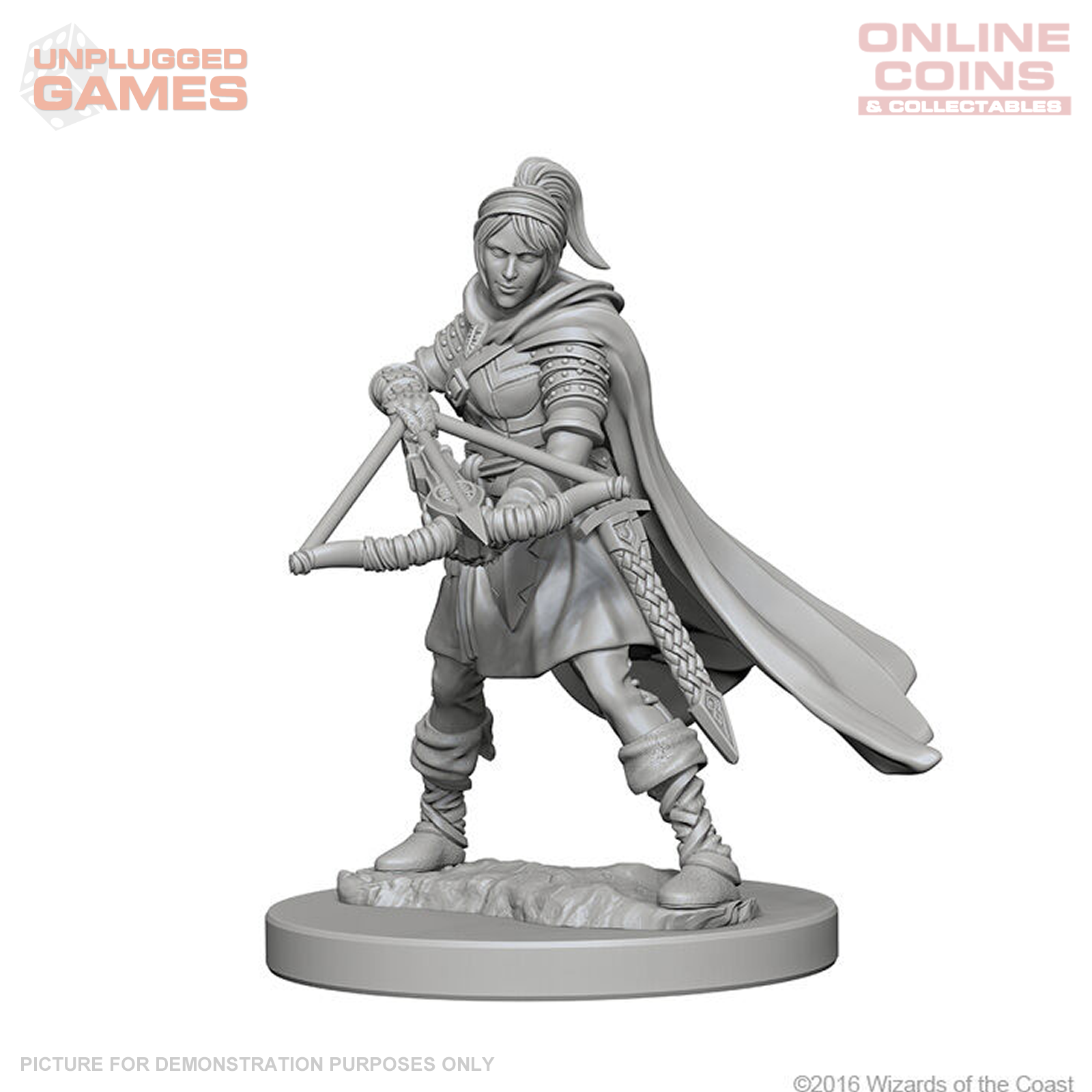 Dungeons and Dragons Nolzurs Marvelous Unpainted Miniatures Human Female Ranger