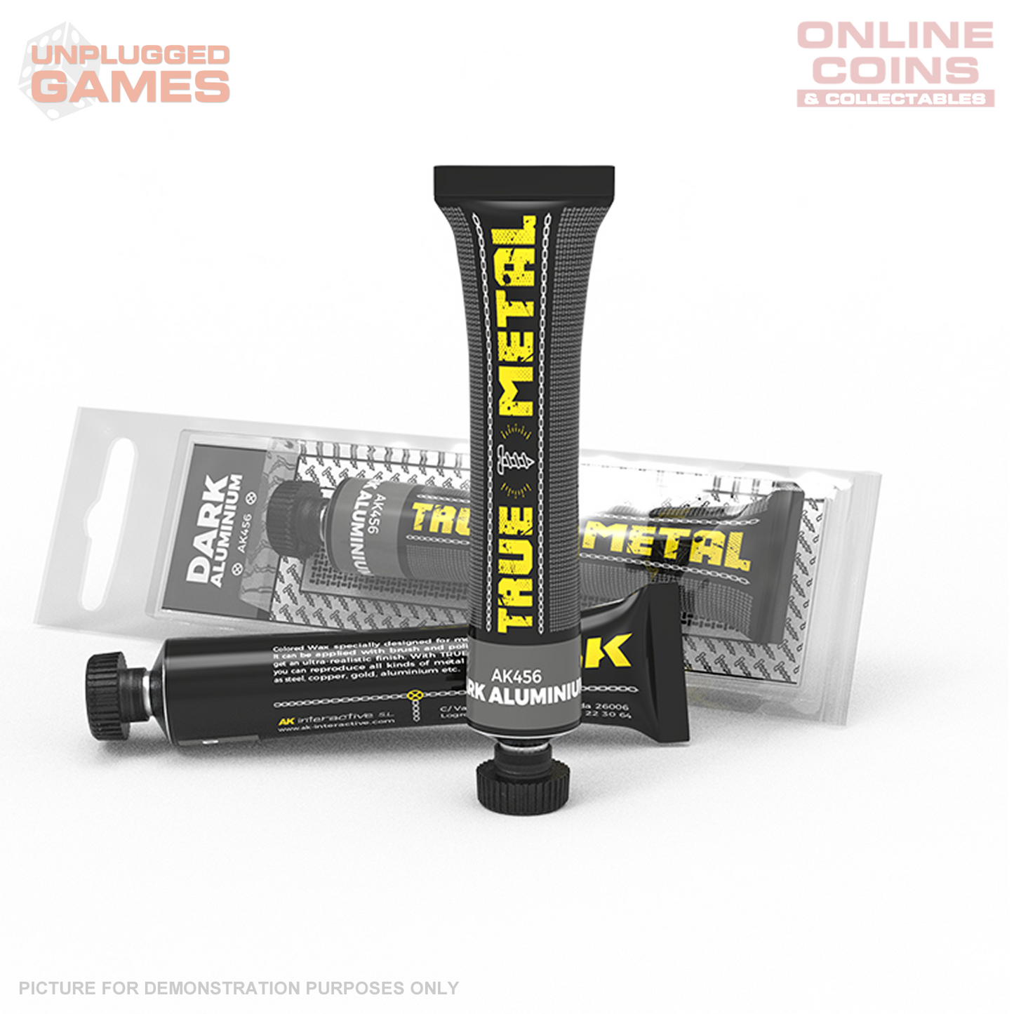 AK Interactive - Metallics - True Metal Dark Aluminium 30ml