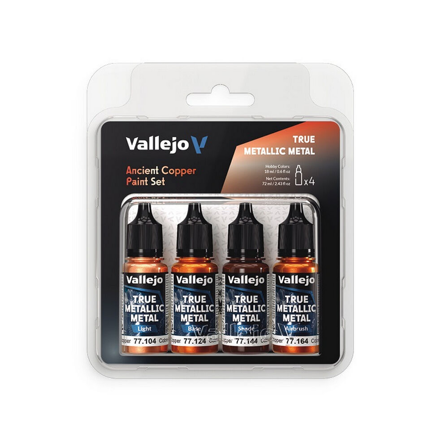 Vallejo - True Metallic Metal Set - Ancient Copper