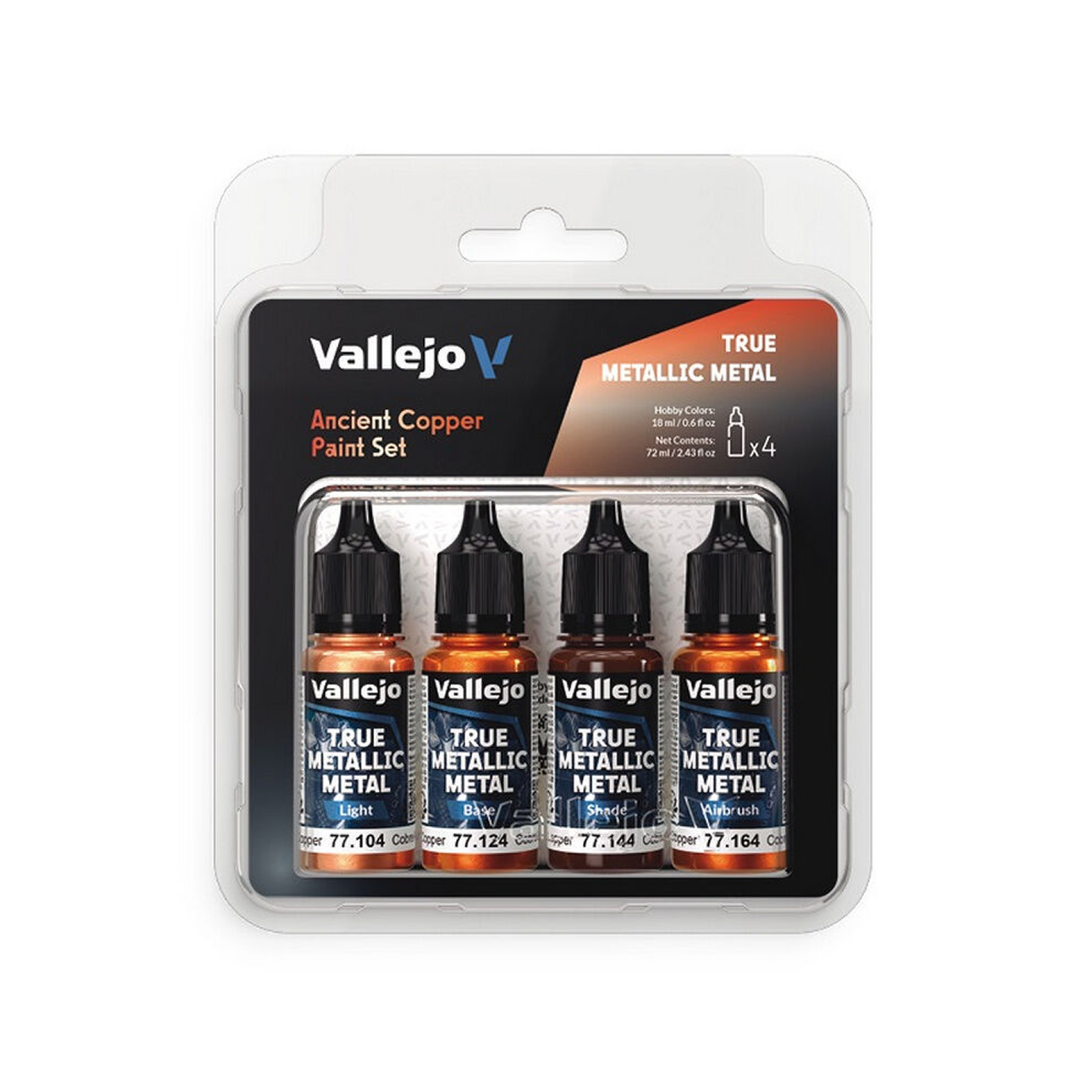 Vallejo - True Metallic Metal Set - Ancient Copper