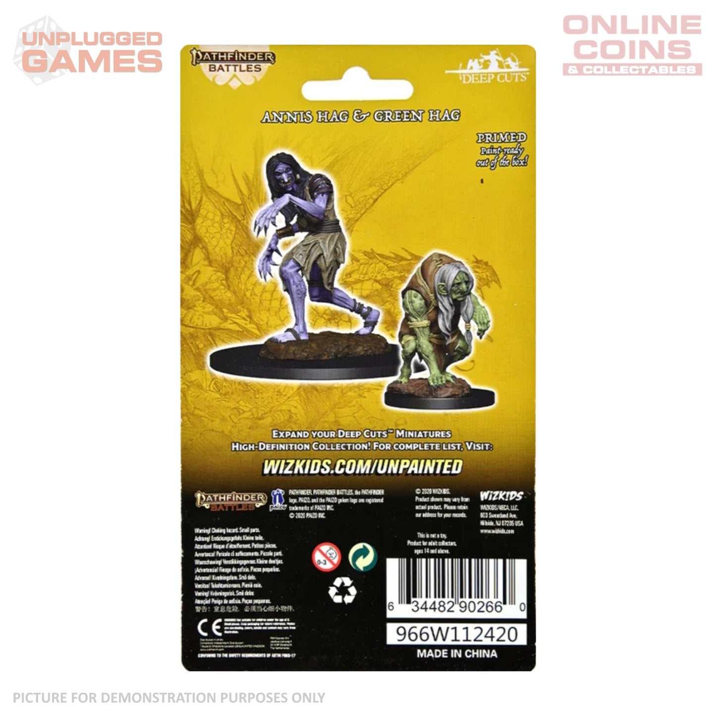 Pathfinder Deep Cuts Unpainted Miniatures - Annis Hag & Green Hag