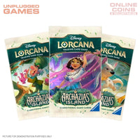 Disney Lorcana Series 7 Archazia's Island - SEALED SINGLE BOOSTER PACK