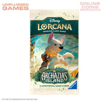 Disney Lorcana Series 7 Archazia's Island - SEALED SINGLE BOOSTER PACK