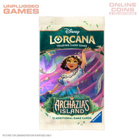 Disney Lorcana Series 7 Archazia's Island - SEALED SINGLE BOOSTER PACK