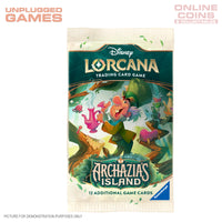 Disney Lorcana Series 7 Archazia's Island - SEALED SINGLE BOOSTER PACK