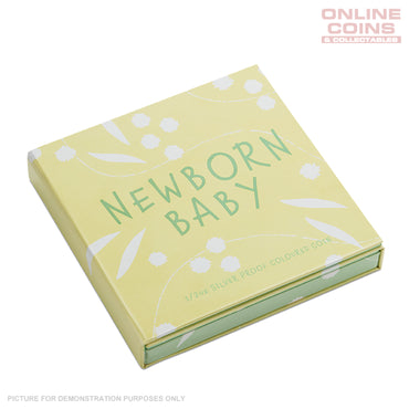 2026 Perth Mint Newborn Baby 1/2oz 99.99% Silver Proof Coloured Coin in Card