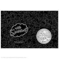 2020 - Perth Mint - Bart Simpson 1oz Silver Carded Coin