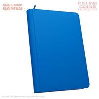 Palms Off Gaming Stealth 9 Pocket Zip Binder - Blue