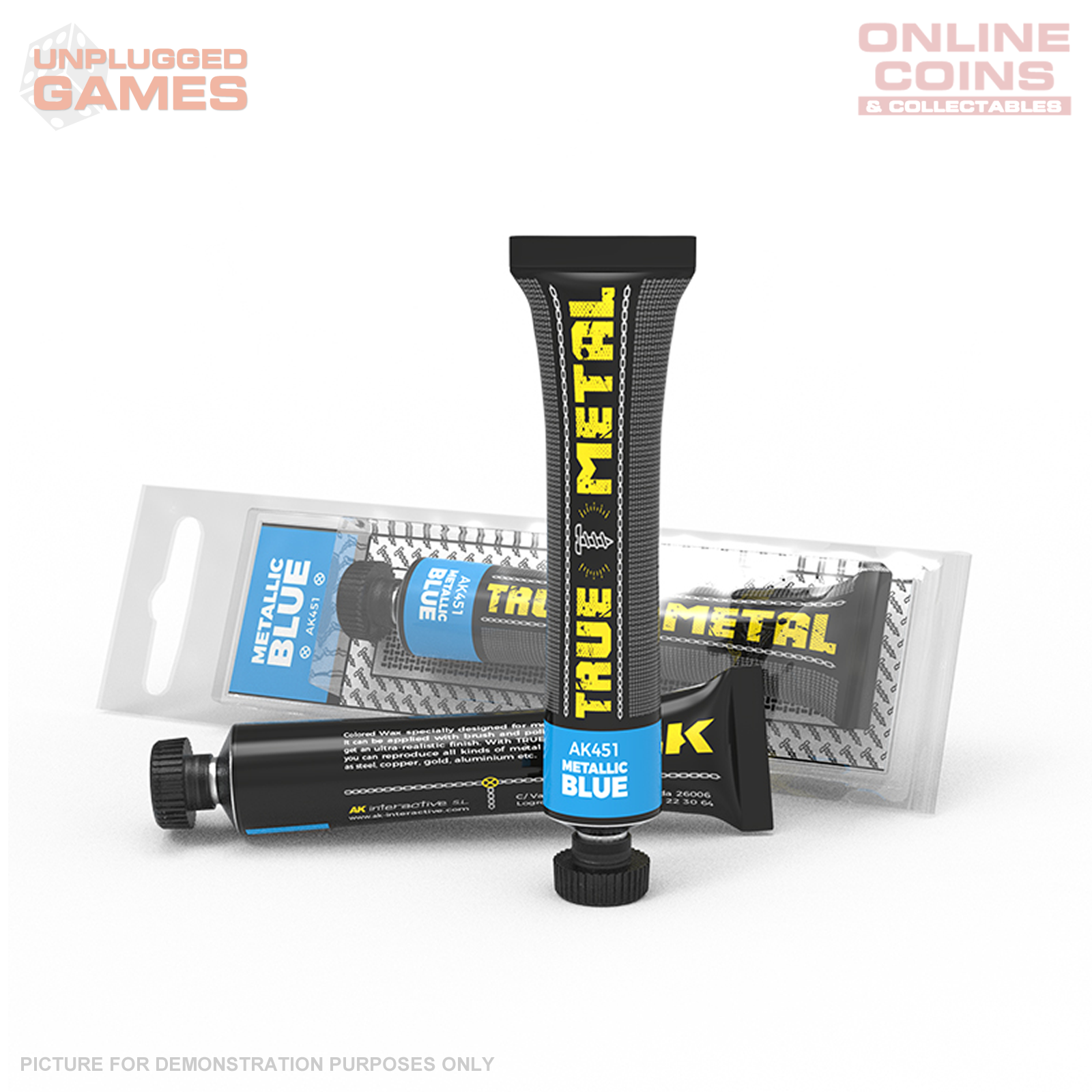 AK Interactive - Metallics - True Metal Metallic Blue 30ml