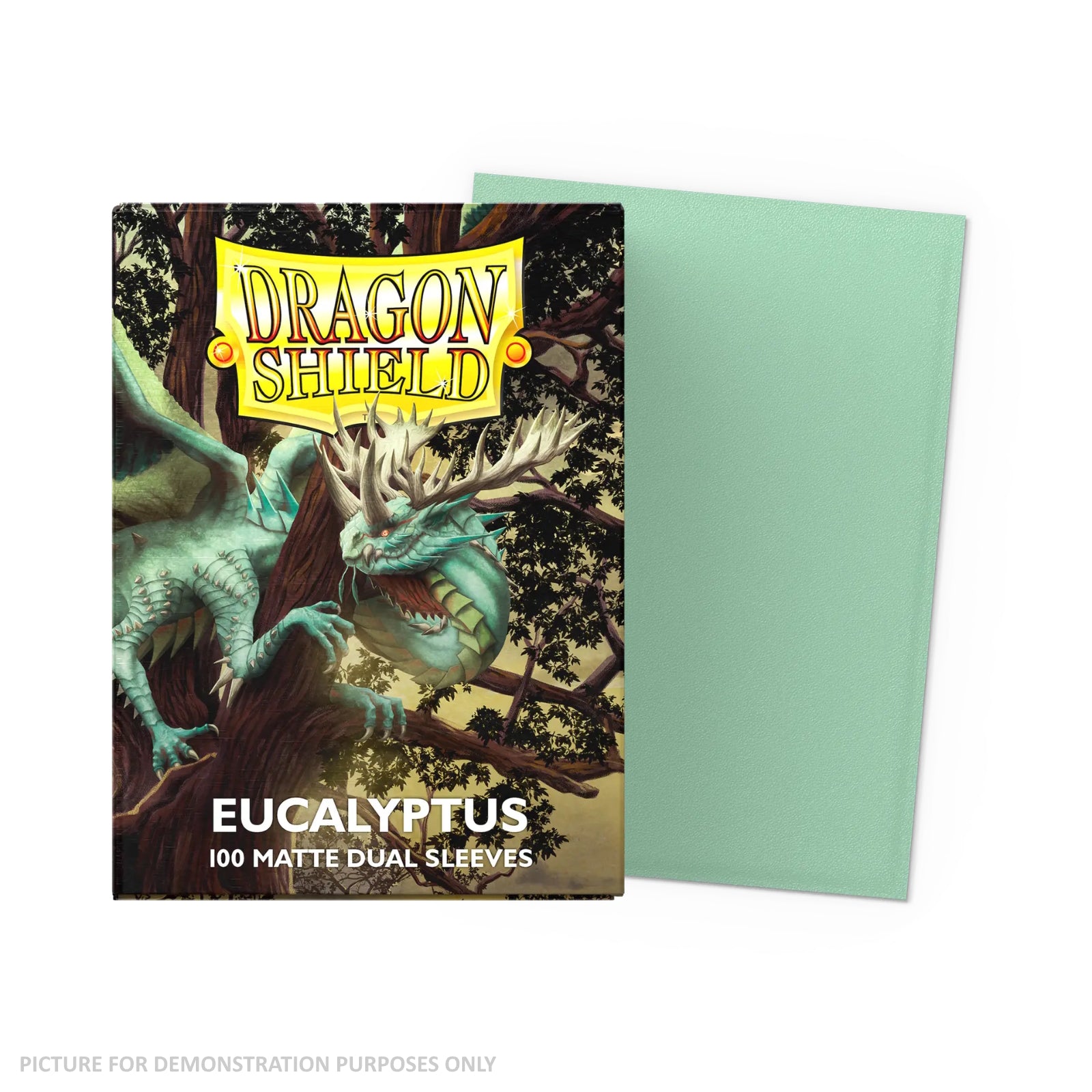 Dragon Shield DUAL MATTE Sleeves Standard - EUCALYPTUS LEHEL