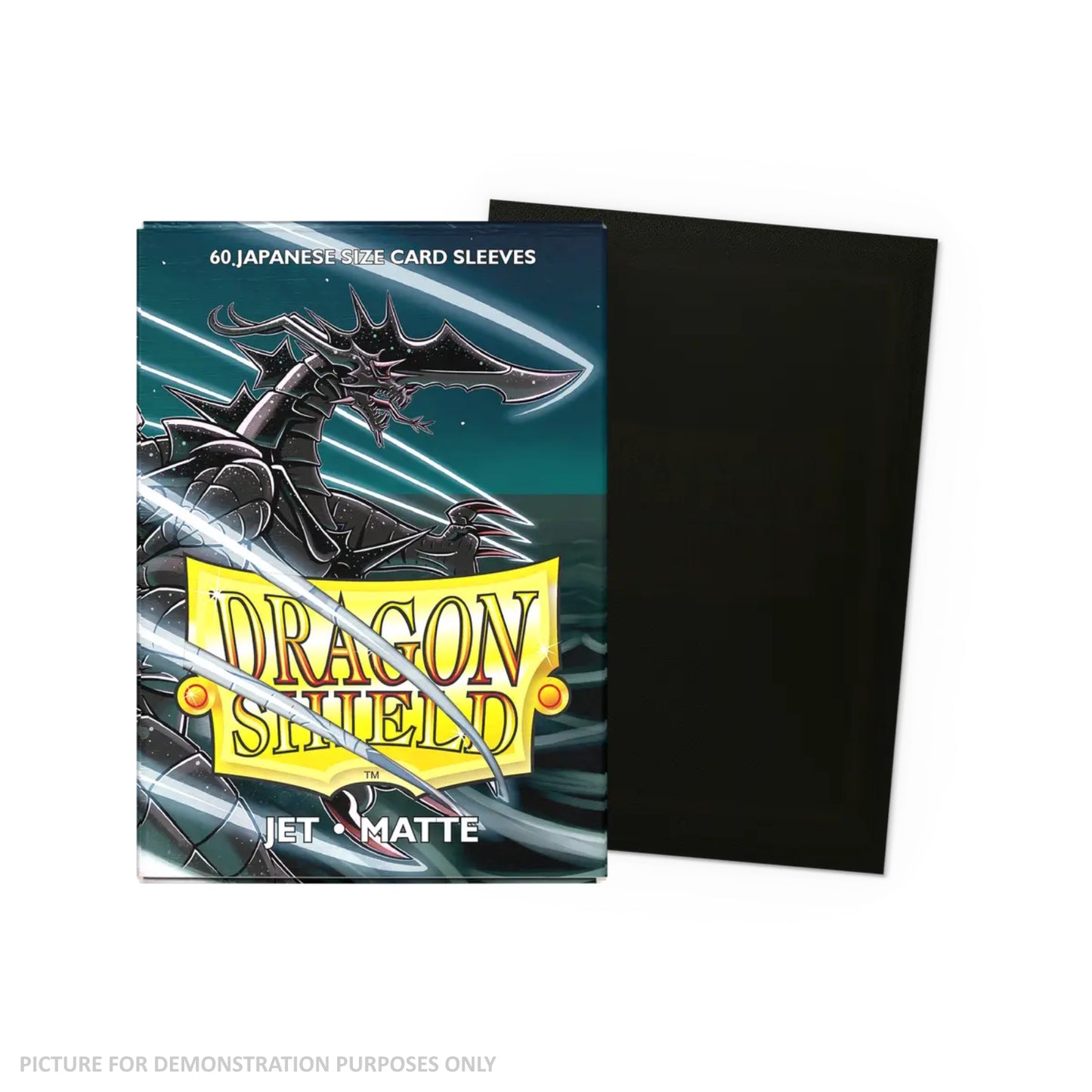 Dragon Shield 60 Japanese Size Card Sleeves - Matte Jet