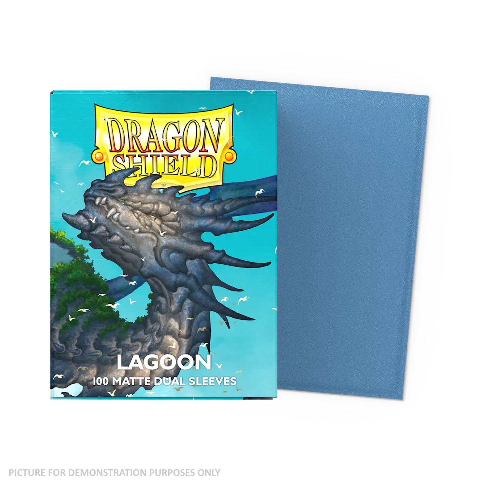 Dragon Shield DUAL MATTE Sleeves Standard - LAGOON BLUE SARAS