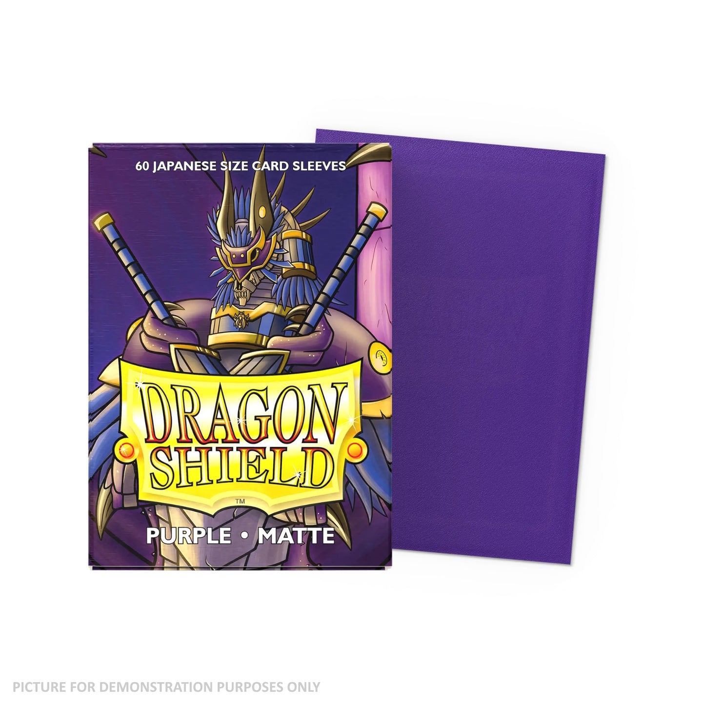 Dragon Shield 60 Japanese Size Card Sleeves - Matte Purple