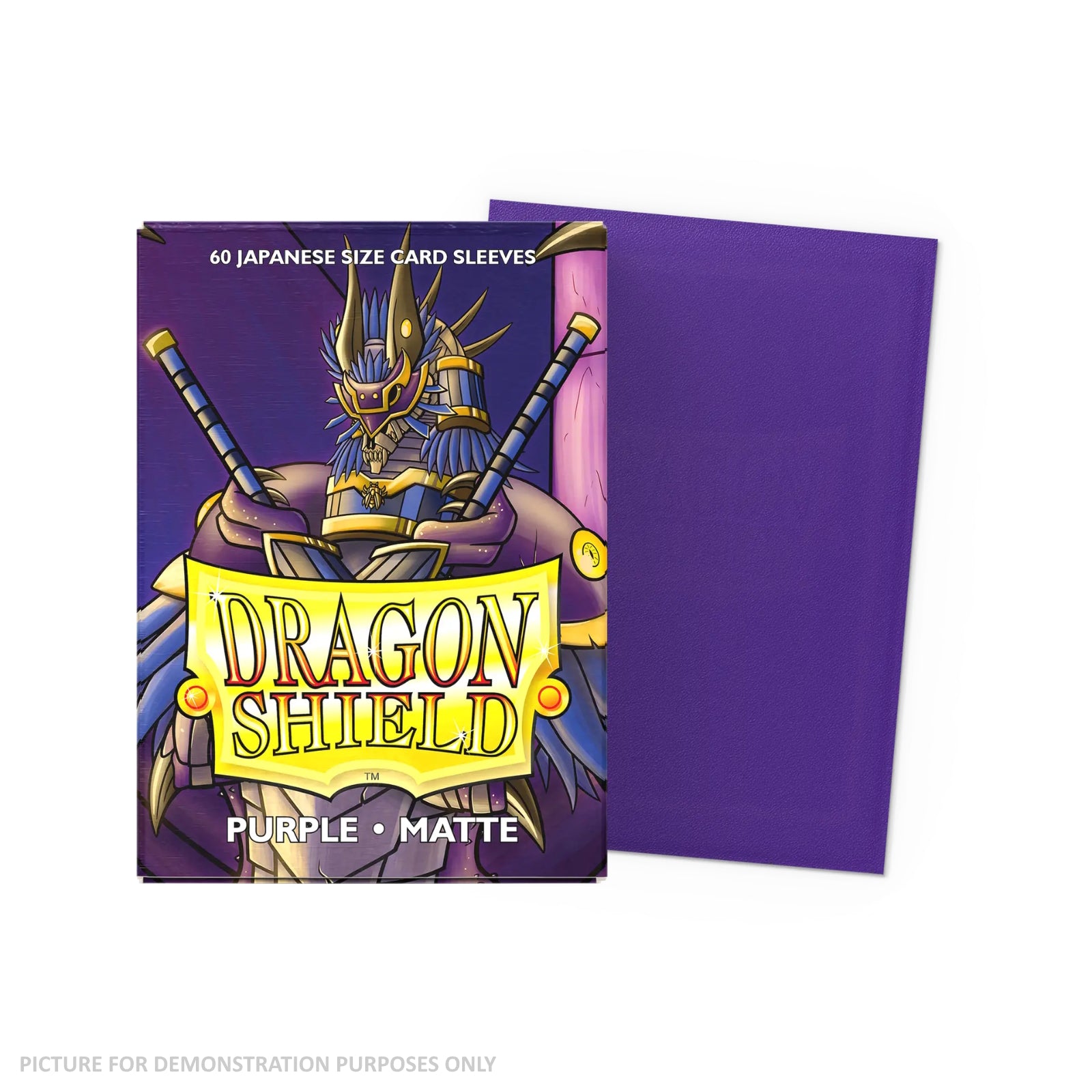 Dragon Shield 60 Japanese Size Card Sleeves - Matte Purple