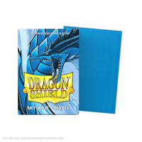 Dragon Shield 60 Japanese Size Card Sleeves - Matte Sky Blue