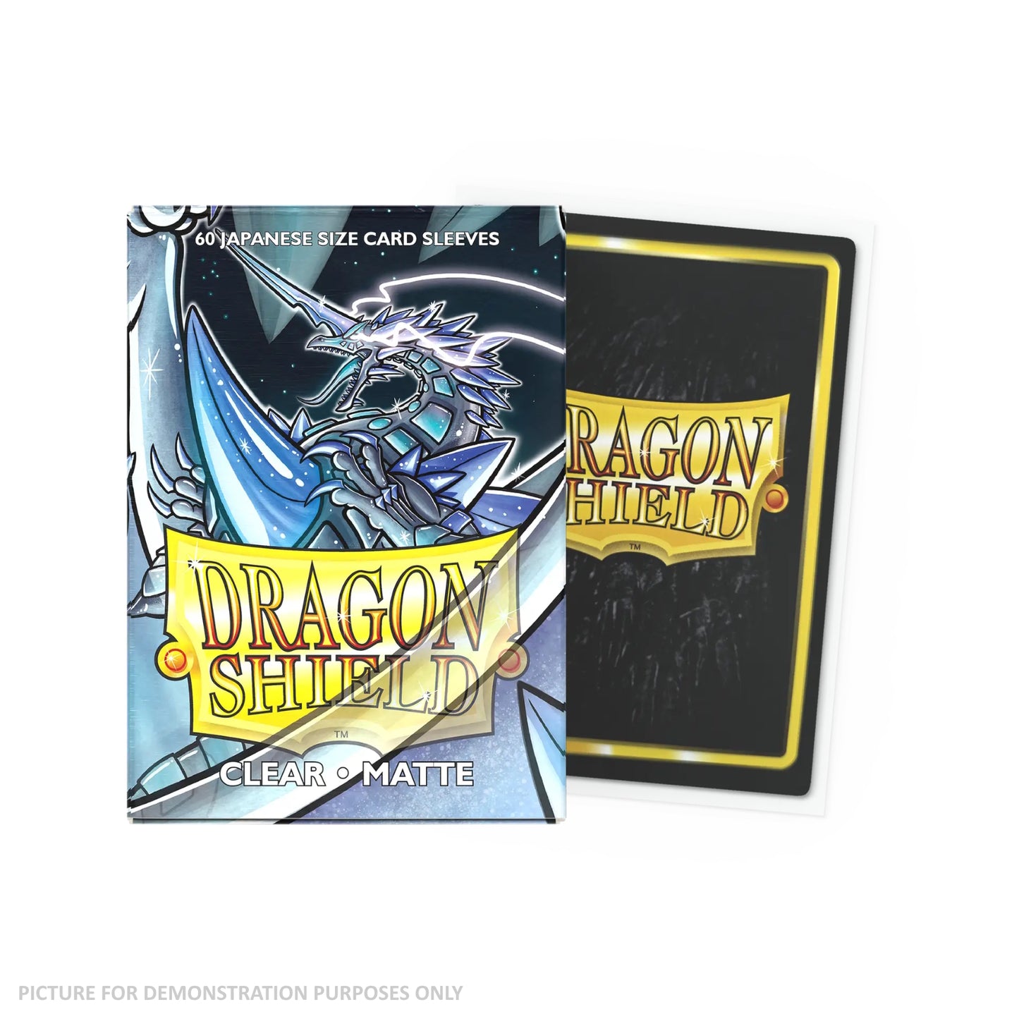 Dragon Shield 60 Japanese Size Card Sleeves - Matte Clear
