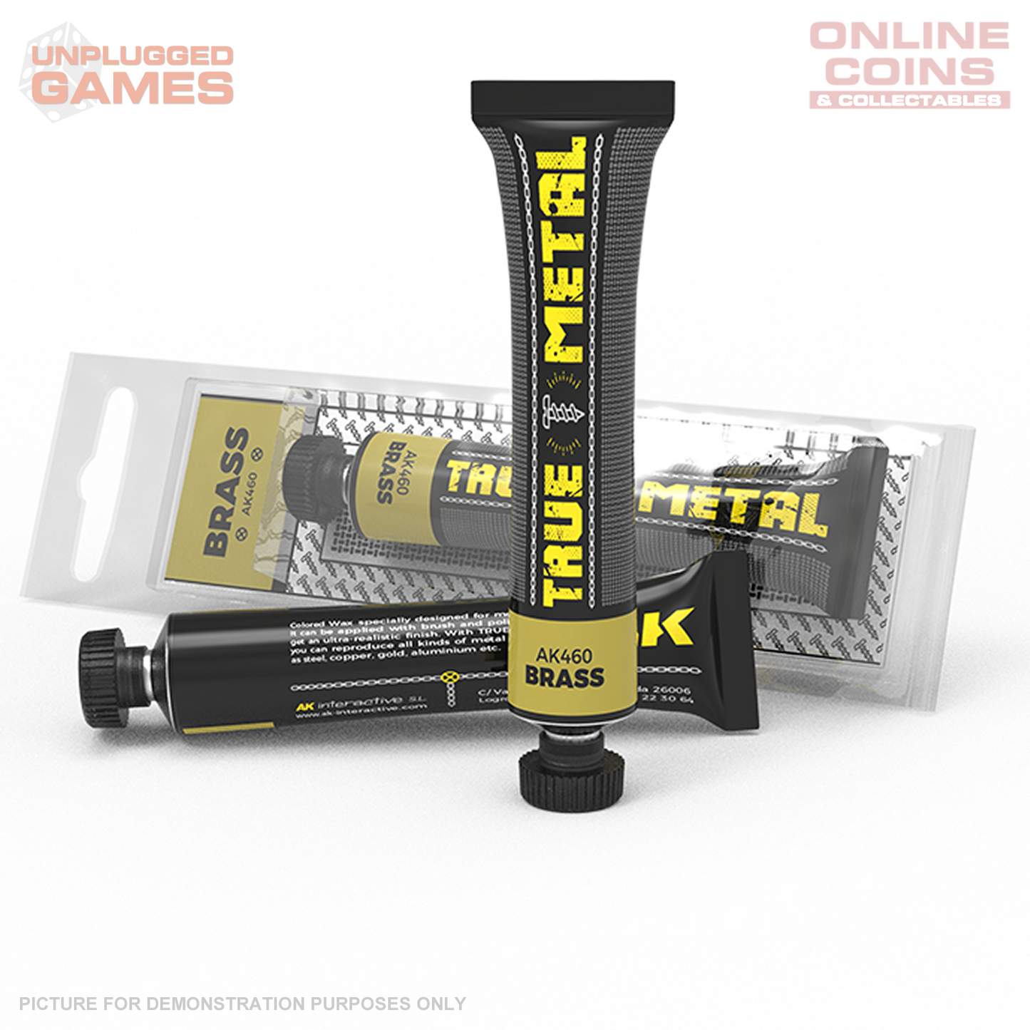 AK Interactive - Metallics - True Metal Brass 30ml