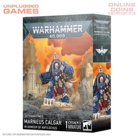 Warhammer 40,000 - Marneus Calgar in Armour of Antilochus