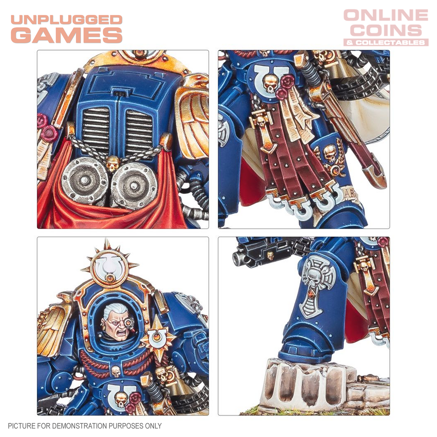 Warhammer 40,000 - Marneus Calgar in Armour of Antilochus