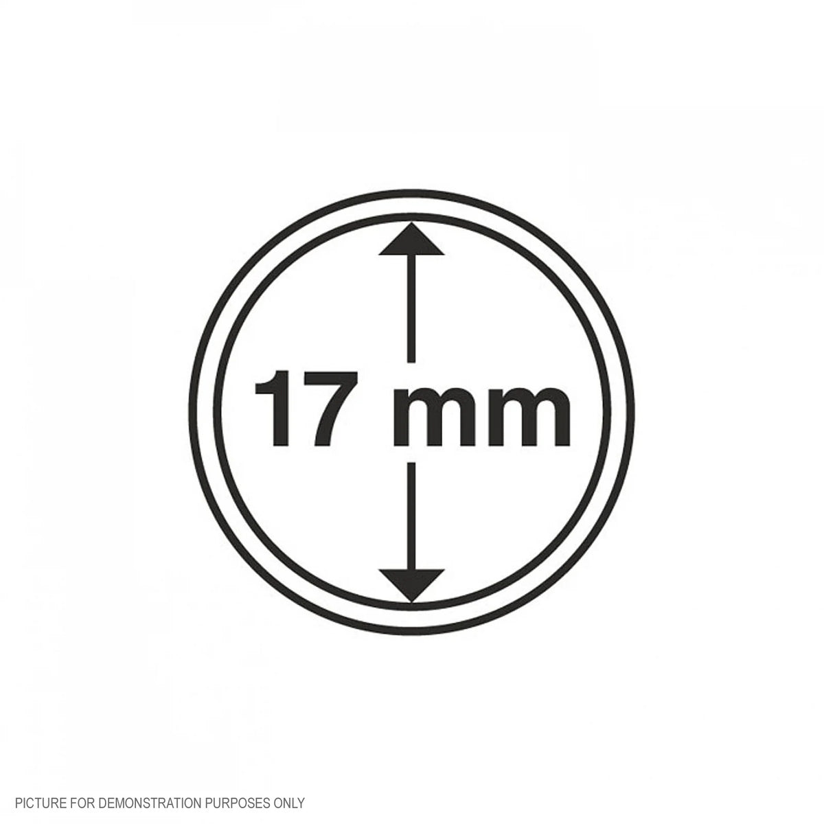 Lighthouse Coin Capsules - Round 17mm - Packet of 10