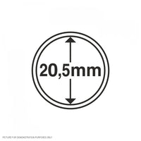 Lighthouse Ultra PERFECT FIT Coin Capsules - Designed for Australian $2 Coins - Packet of 10