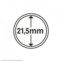 Lighthouse Coin Capsules - Round 21.5mm - Packet of 10