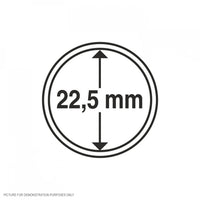Lighthouse Coin Capsules - Round 22.5mm - Packet of 10