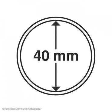 BULK BUY - Lighthouse Coin Capsules - Round 40mm Packet of 100