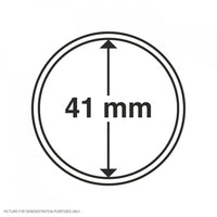 BULK BUY - Lighthouse Coin Capsules - Round 41mm Packet of 100 (Suitable For Most 1oz Australian Silver Coins)