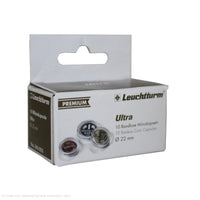 Lighthouse PREMIUM Coin Capsules - Round 22mm Packet of 10 (Suitable For Australian 2c Coins)