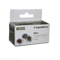Lighthouse PREMIUM Coin Capsules - Round 25mm Packet of 10