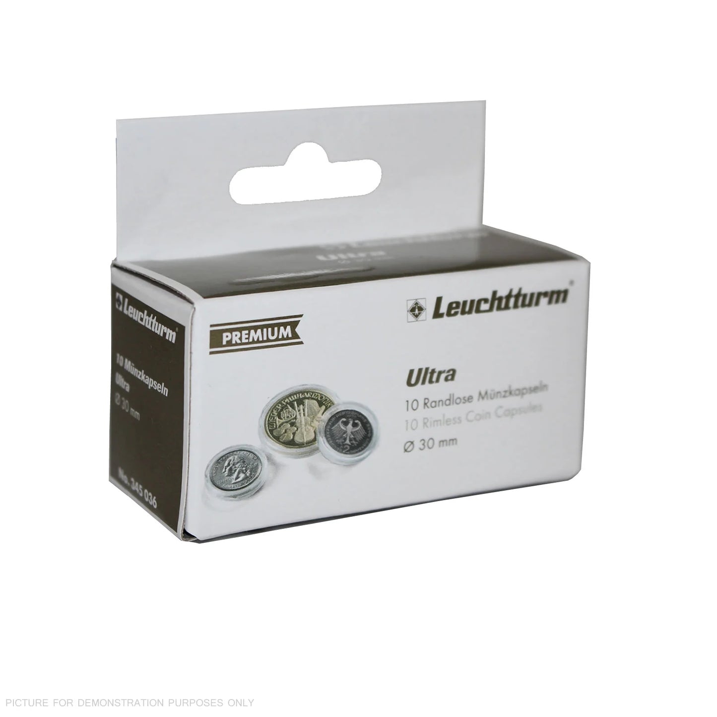 Lighthouse PREMIUM Coin Capsules - Round 30mm Packet of 10