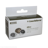 Lighthouse PREMIUM Coin Capsules - Round 37mm Packet of 10