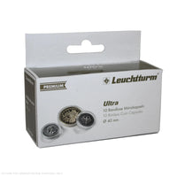 Lighthouse PREMIUM Coin Capsules - Round 40mm Packet of 10