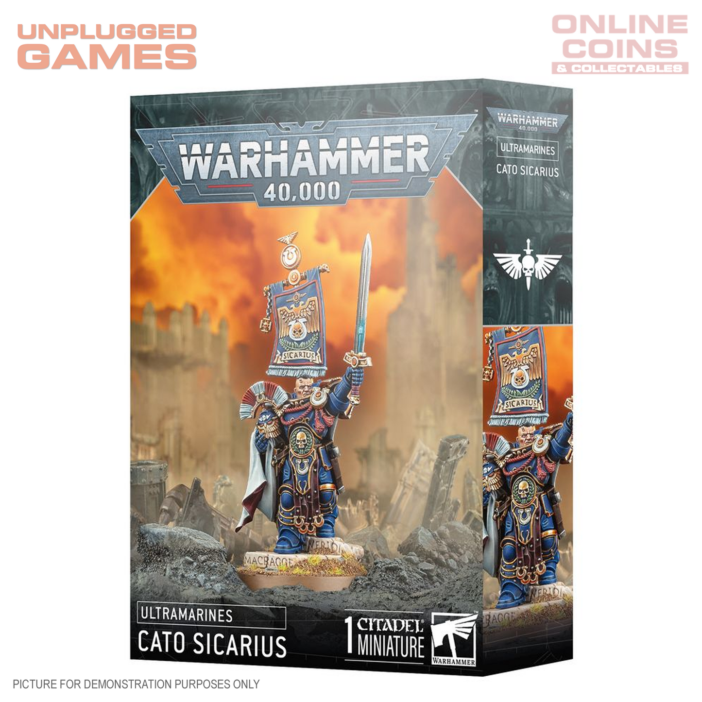 Warhammer 40,000 - Ultramarines - Cato Sicarius