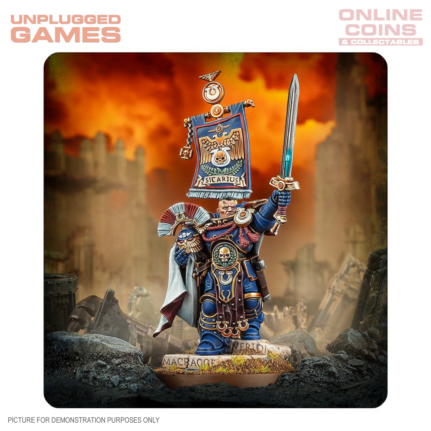 Warhammer 40,000 - Ultramarines - Cato Sicarius