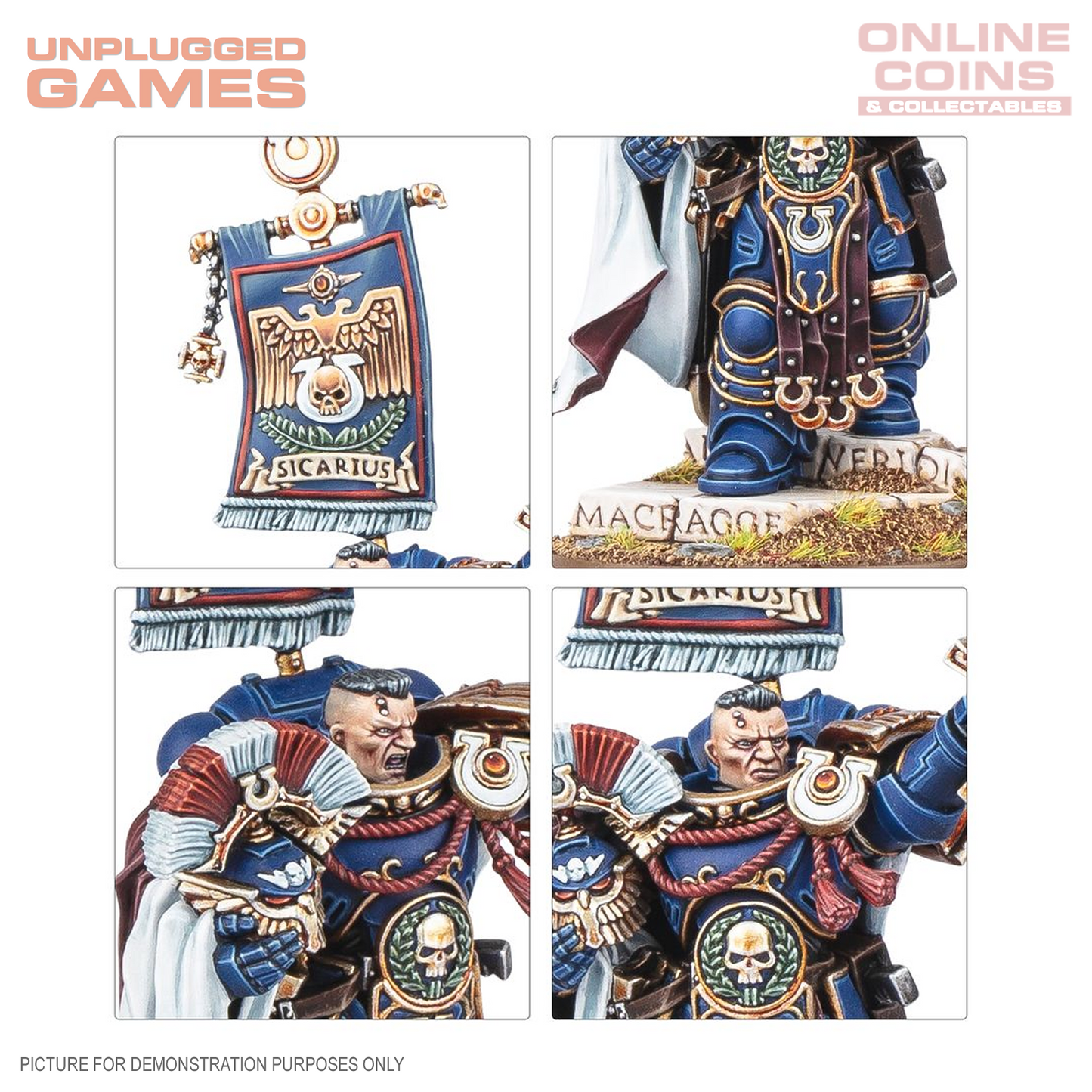 Warhammer 40,000 - Ultramarines - Cato Sicarius