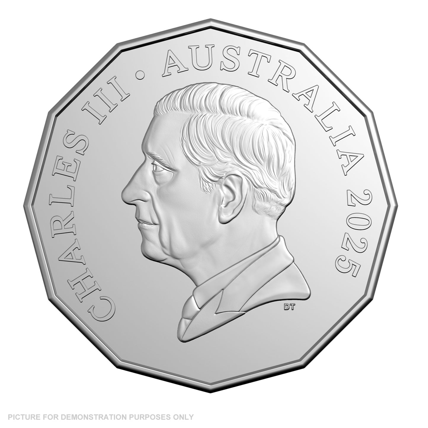 Royal Australian Mint 2025 50c Coloured Uncirculated Coin - Celebrations