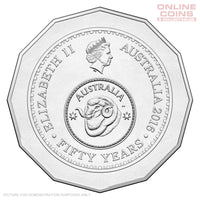 2016 Loose 50c Changeover Uncirculated From Bag