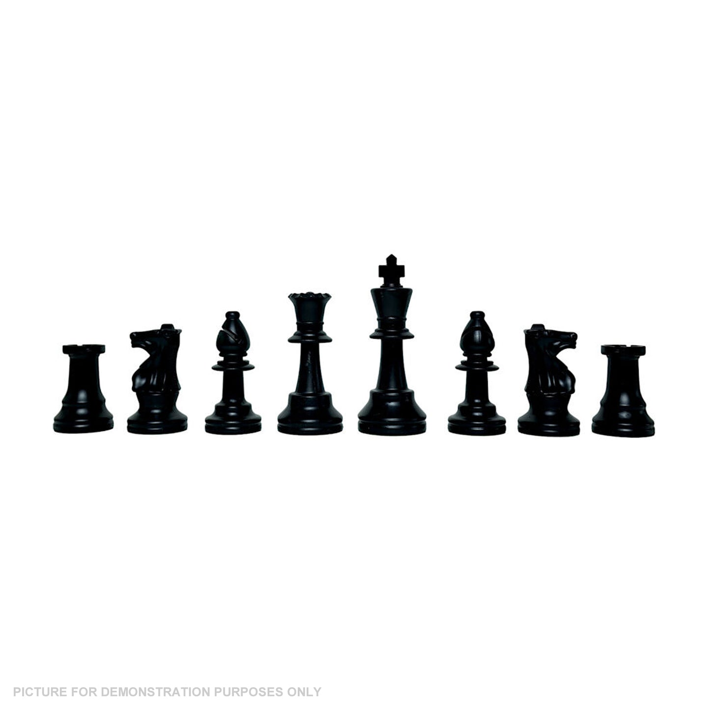 LPG Classics Club Chess Set - Black Woodgrain
