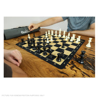 LPG Classics Club Chess Set - Black Woodgrain