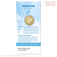 2013 $1 AlBr Uncirculated Carded Coin - Polar Animals Series - Puffin