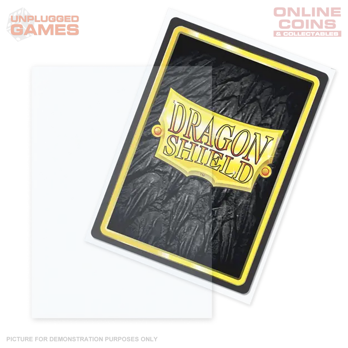 Dragon Shield - OUTER Sleeves Standard - Matte - CLEAR